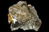 Huge Cerussite Crystal with Barite - Morocco #127379-1